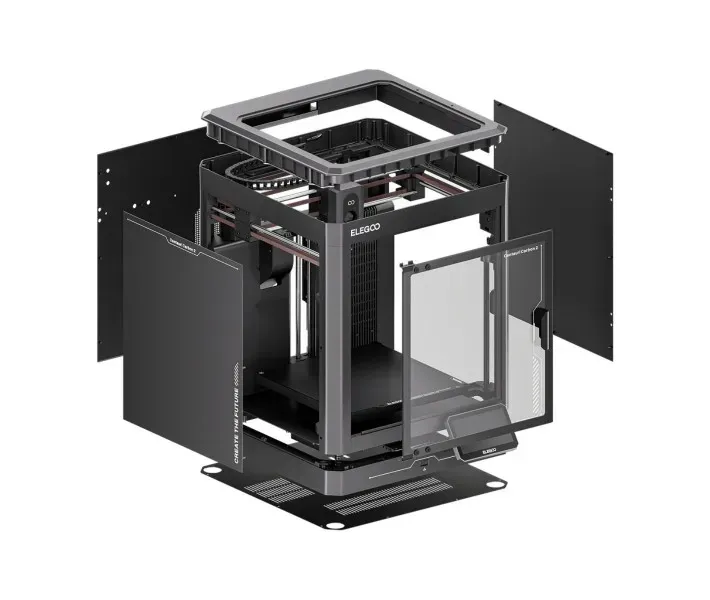 3D-принтер Elegoo Centauri Carbon 2 Combo, CoreXY, AMS, Wi-Fi, автоматична подача філаменту, багатокольоровий FDM-друк Elegoo Centauri Carbon 2 Combo фото